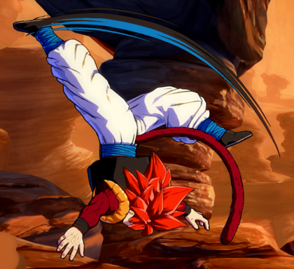 Ace (joe) on X: Ssj4 gogeta doing a kick #gogeta #DragonBall