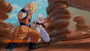 Goku and Android 21 (Good) cutscene (4)