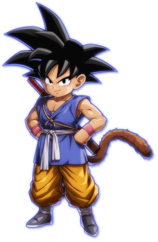 Goku de Dragon ball GT