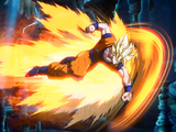 Dragon Flash Fist (Super Saiyan Goku)