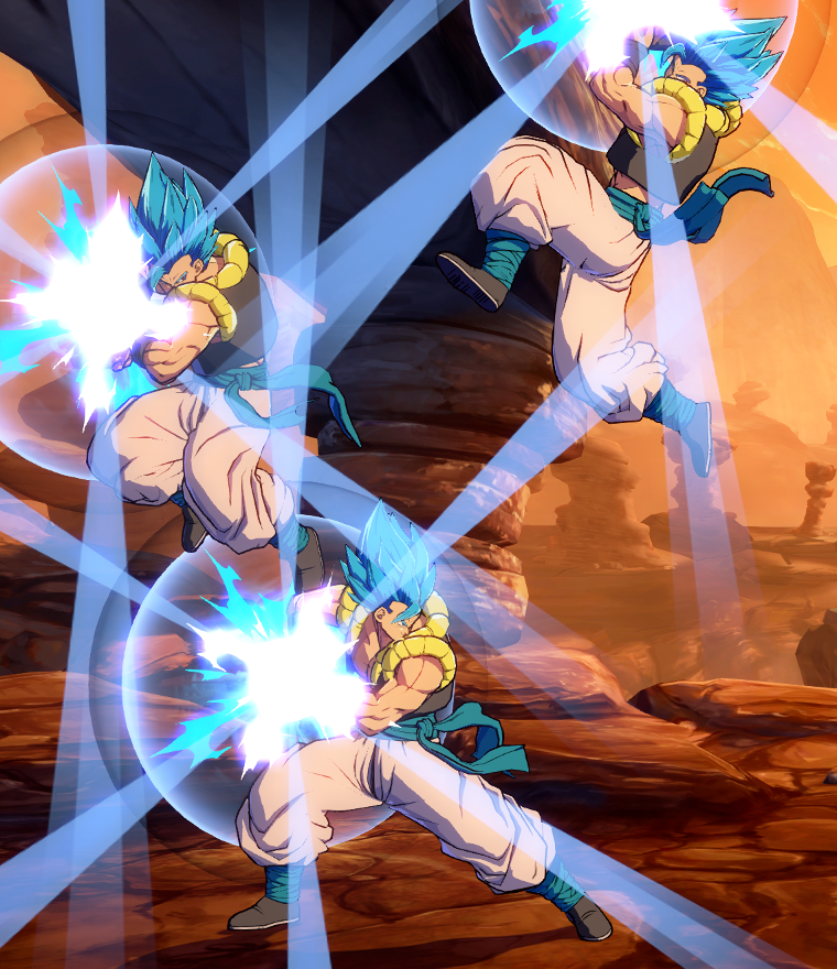 SS4 Gogeta Dragon Ball FighterZ moves list, strategy guide, combos and  character overview