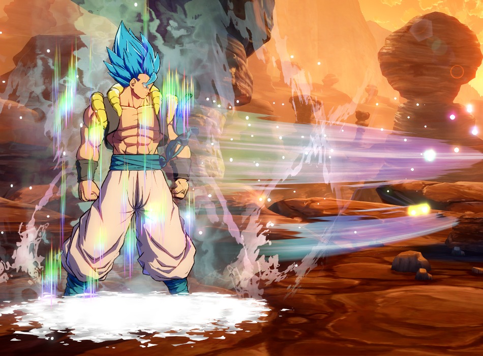 gogeta in dragon ball fighterz pc