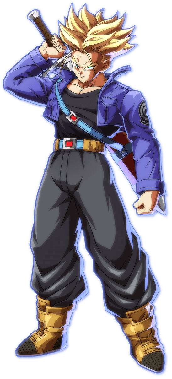 FUTURE TRUNKS WEARING HIS SAIYAN ARMOR  Dragon Ball FighterZ Mod [PC - HD]  