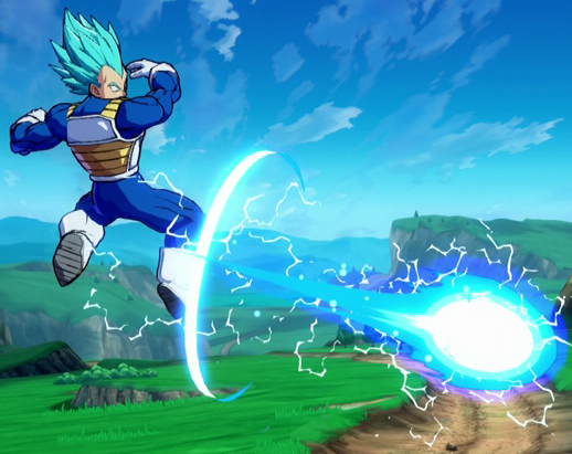 Blue Vegeta Dragon Ball FighterZ moves list, strategy guide