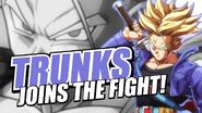 Trunks Joins The Fight!