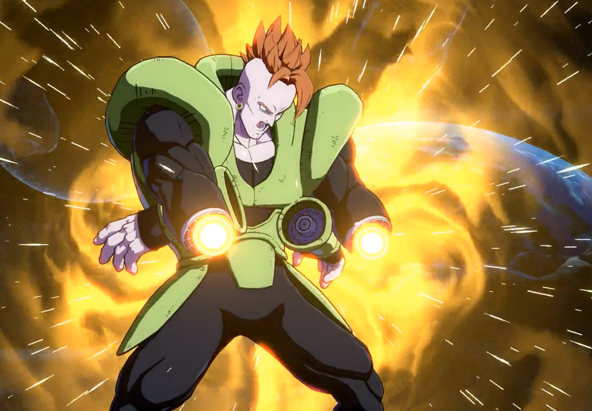 Hell's Flash!!!” Or Blasters Fire lol depends on the dub. But Here's an Android  16 I drew :) : r/dbz