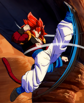 Ace (joe) on X: Ssj4 gogeta doing a kick #gogeta #DragonBall