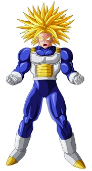 Anthony (Saiyan Armor) as a Maximum Super Saiyan