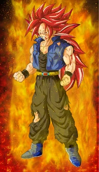 Anthony (Battle Damaged) as a Super Saiyan FX