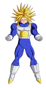 Anthony as a Super Saiyan 2 (Majin Saga)