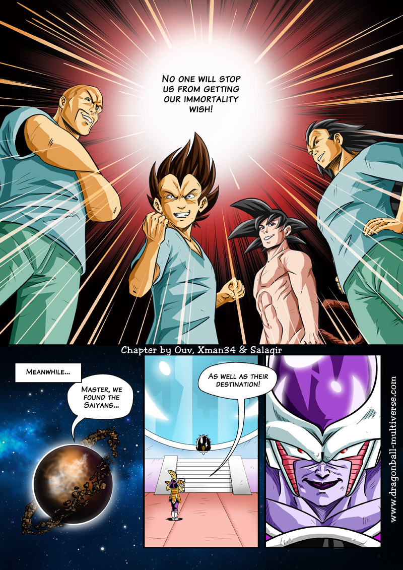 Fanfic Dragon Ball Multiverse: The Novelization - Part 2, Chapter
