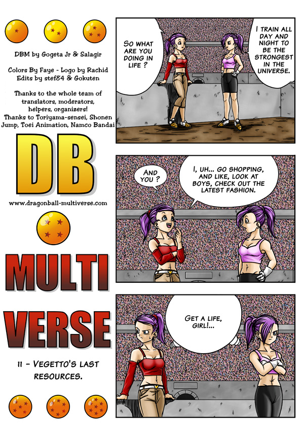 Vegetto's last resources. - Chapter 11, Page 227 - DBMultiverse