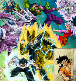 Universes 12, 14, 15 - The Future Majin attack - Chapter 32, Page 699 -  DBMultiverse