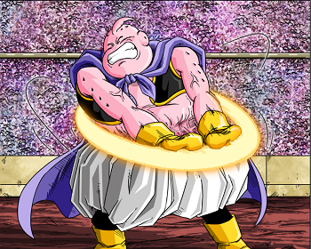 Dragon Ball Z - Saga Majin Buu - Majin Buu Gordo Acumula Maldade E Lib