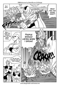 Vegetto growing irritated