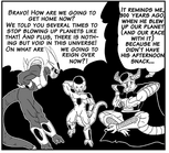 Minicomic gag on Freeza's family