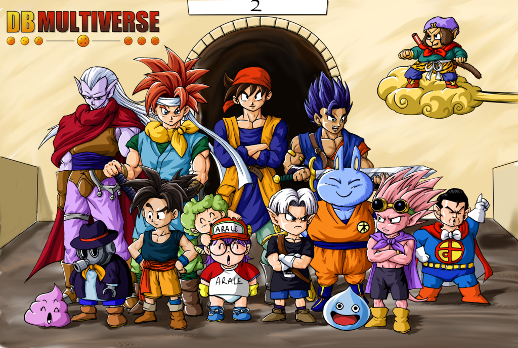 Resultado de imagem para dragon ball multiverse manga