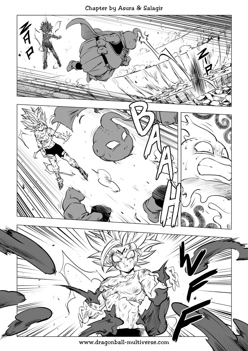 Universes 12, 14, 15 - The Future Majin attack - Chapter 32, Page 700 -  DBMultiverse