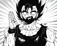 Vegetto returning from The Northern Mountains looking dirty