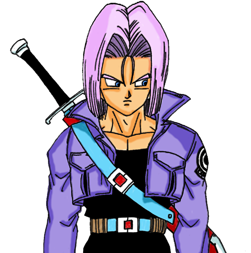 Troncos (Universo) detiene la espada de trunks Troncos (Universo)