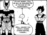 Vegetto with Cell