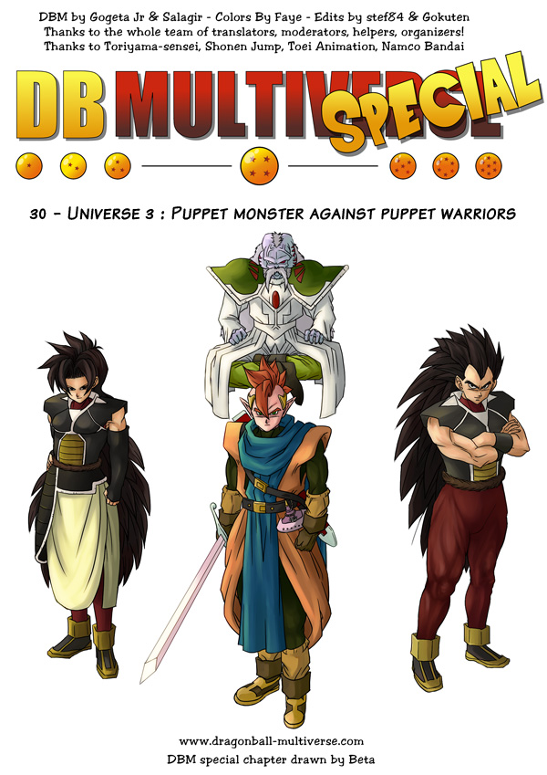 Universe 3: The Saiyans' rebellion, Dragon Ball Multiverse Wiki