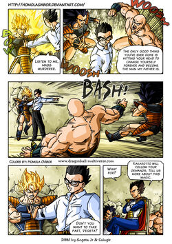 Dragon Ball Multiverse Chapters 73 Super Saiyan 2 Majin Bra Kills Gohan!  Ultimate Gohans Last Battle 