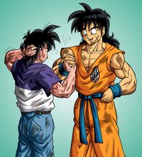 Yamcha e Goten 16