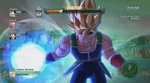 Супер Сайян Бардок заряжает Импульс Мятежа в "Battle of Z"