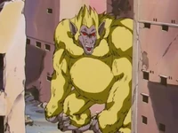 Золотой Оозару Гоку ищет Бейби