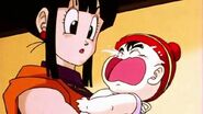 Gohan cries as he hears his grandfathers supposed names.