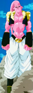 Super Buu (Gotenks and Piccolo Absorbed) form front of Gohan and Kayla