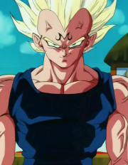 Goku Majin Vegeta Transform Into SSJ2 1080p HD