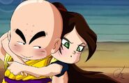 Kid krillin and kristine by saiyangoddess dbc-1