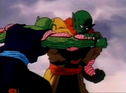 slug grabs piccolo arm