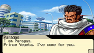 Paragus in Supersonic Warriors 2