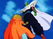 Piccolo confronts the evil wizard Babidi