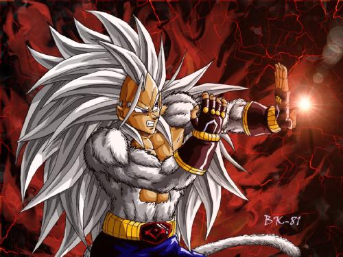 dragon ball z characters goku super saiyan 5