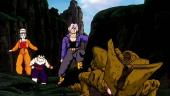 Cell's caccoon shell moult found by Future Trunks, Gohan, Jimmy and Bulma