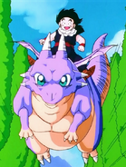 Icarus and Gohan in the Garlic Jr. Saga