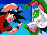 Goku and Piccolo teaching Goten and Trunks the fusion technique