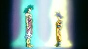 Goku & Broly Powering Up