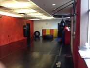 The martial arts gym indoor of the Spencer House