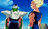 Piccolo speaks with Majin Vegeta