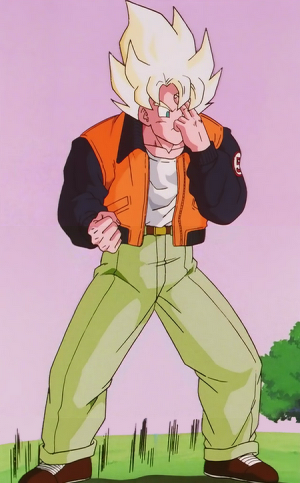 Download Future Trunks Ascended Super Saiyan Assj By Goku-kakarot PNG Image  with No Background 