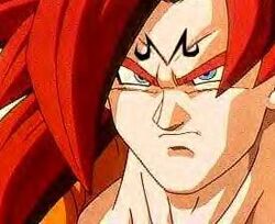 Majin Gogeta as a Super Saiyan 4