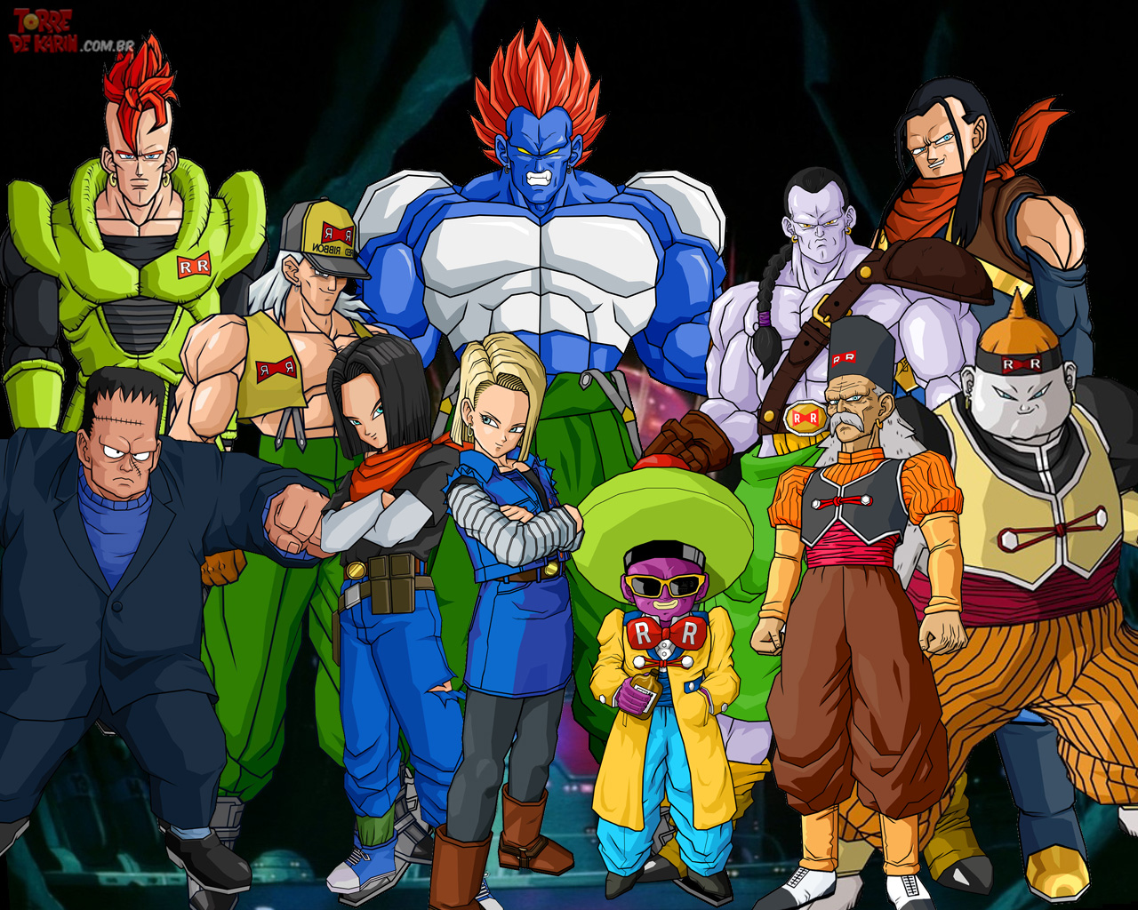 Nombre de los Androides en Dragon Ball Z #dragonball #dragonballz  #dragonballsuper 