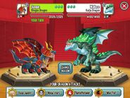 Fighting Kaiju Dragon with Shogun Dragon