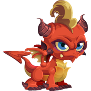 Demon Dragon Baby image