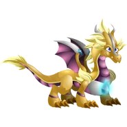 Lightbeam Dragon Young image